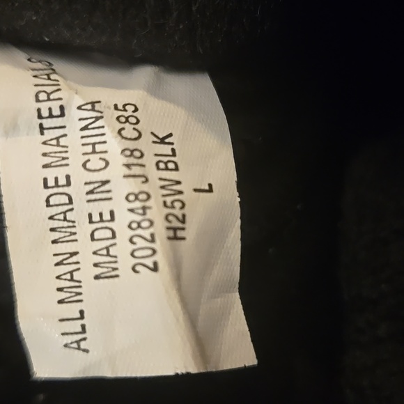 Capezio Black Quilted Technique Warm Up Dance Boot Sz L - Picture 4 of 9